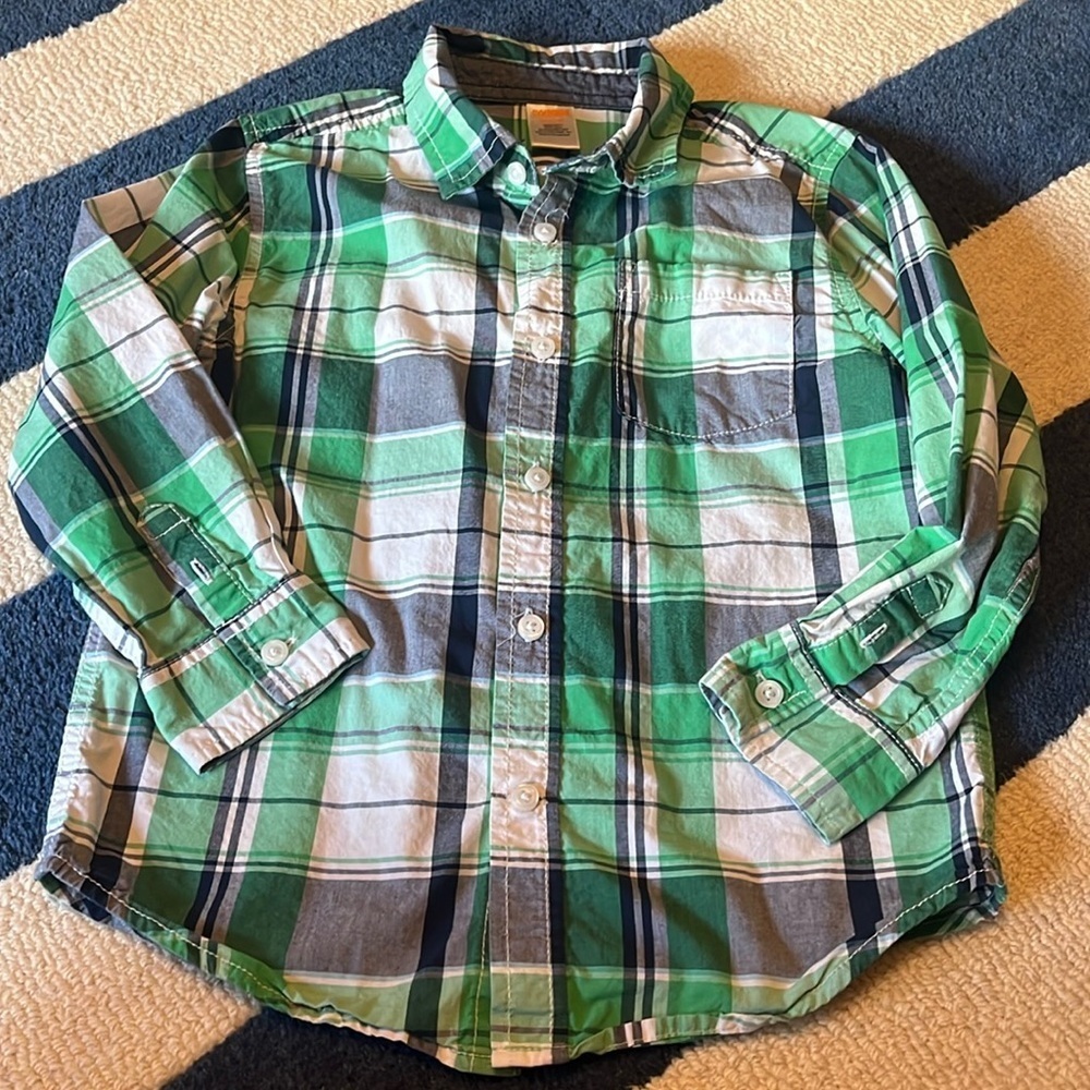 Gymboree plaid shirt size 5/6